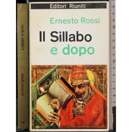 Il sillabo e dopo