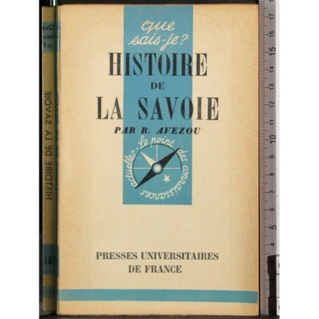 Que sais-je? Histoire de la Savoie