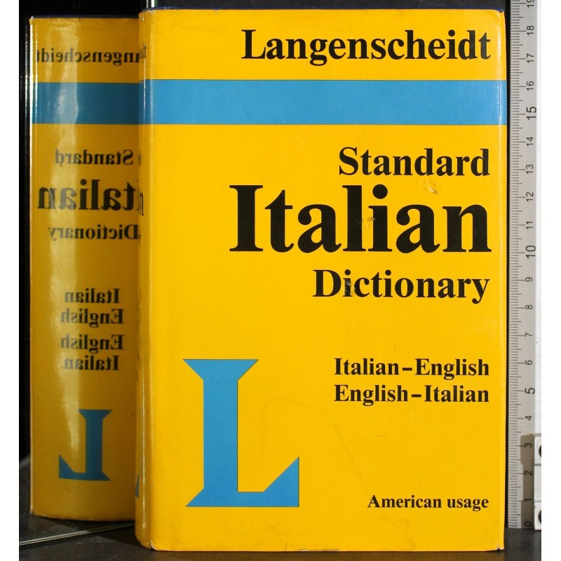 Italian dictionary. Italian-English English-Italian
