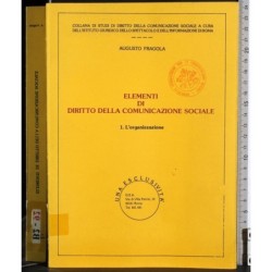 Elementi di diritto della comunicazione sociale 1