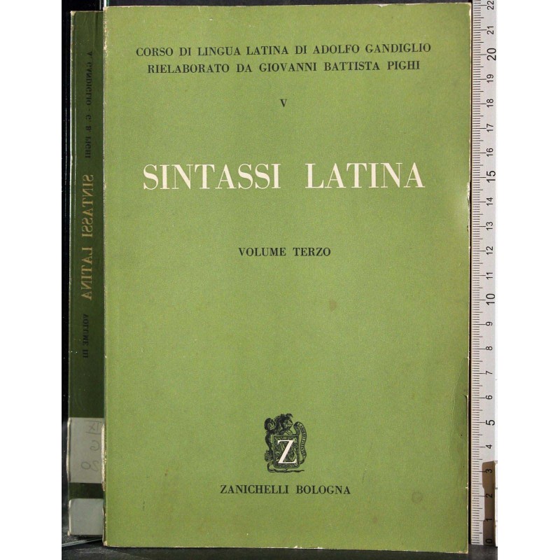 Sintassi latina. Vol 3