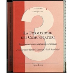Quaderni desk 3. Formazione dei comunicatori