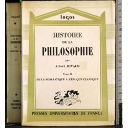 Histoire de la philosophie Tome II