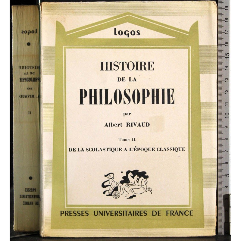 Histoire de la philosophie Tome II
