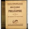 Histoire de la philosphie Tome I