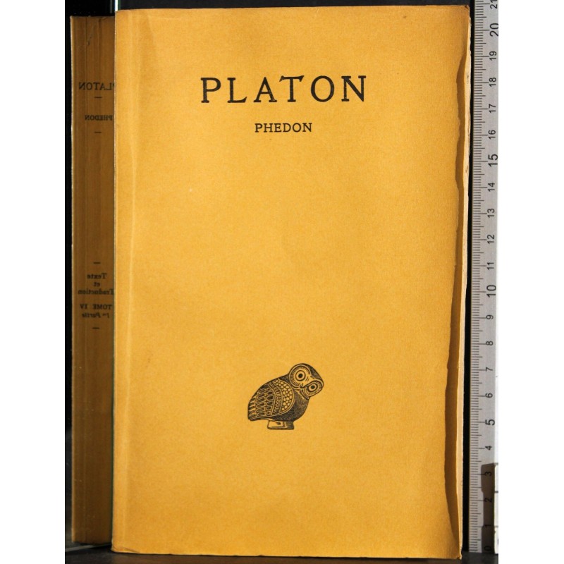 Oeuvres completes Tome IV pt 1. Phedon
