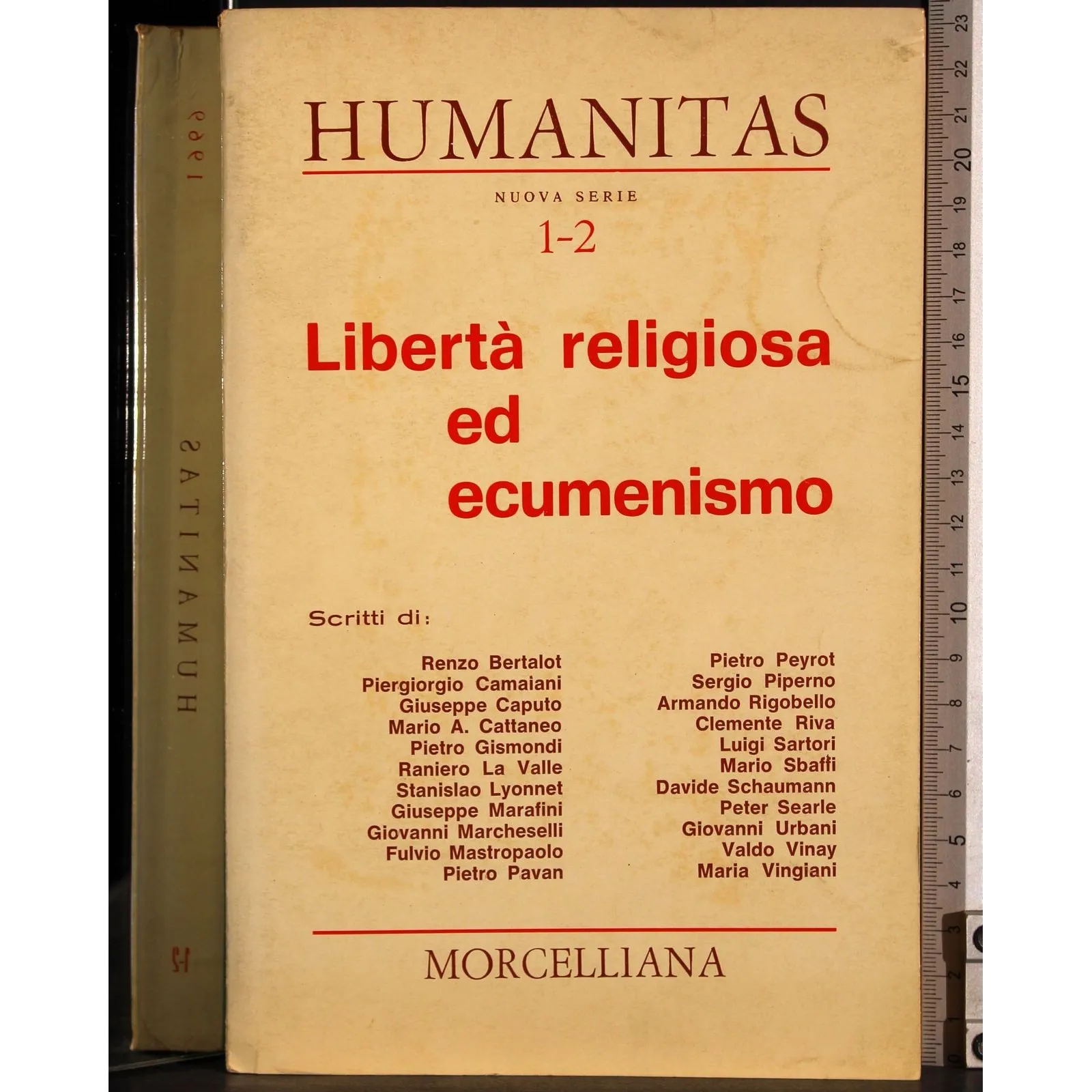 Humanitas 1-2. Libertà religiosa ed ecumenismo