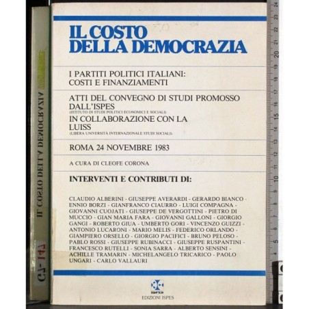 Il costo della democrazia