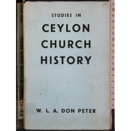 Studies in ceylon church history