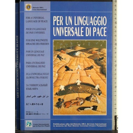 Per un linguaggio universale di pace