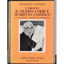 E' pronto il nuovo codice di diritto canonico