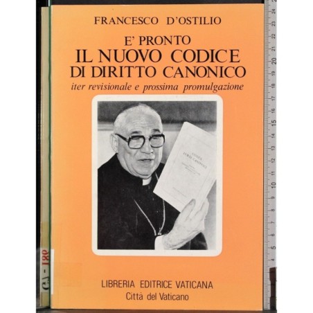 E' pronto il nuovo codice di diritto canonico
