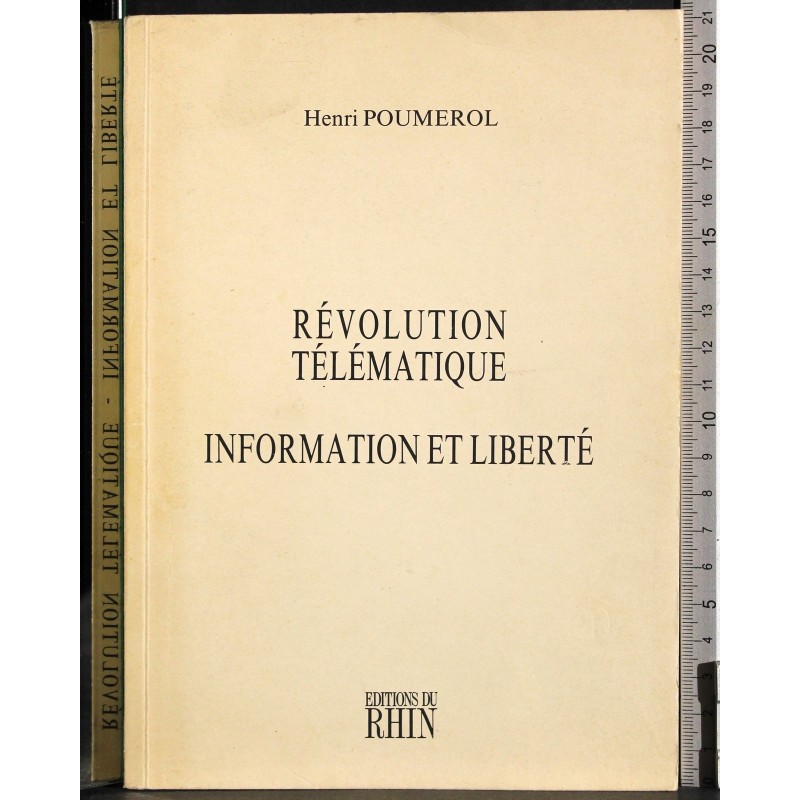 Revolution telematique. Information et liberté
