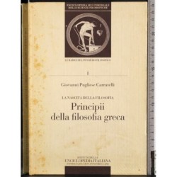 Principii della filosofia greca