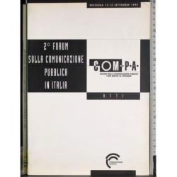Atti. 2 Forum sulla comunicazione pubblica in Italia
