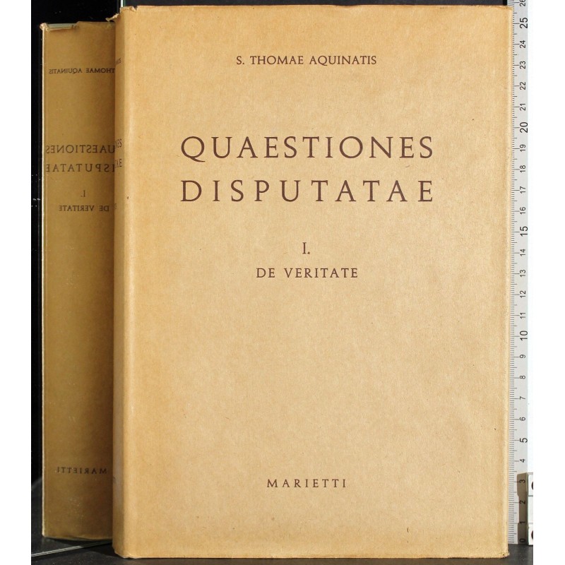 Questiones Disputatae Vol 1. De veritate