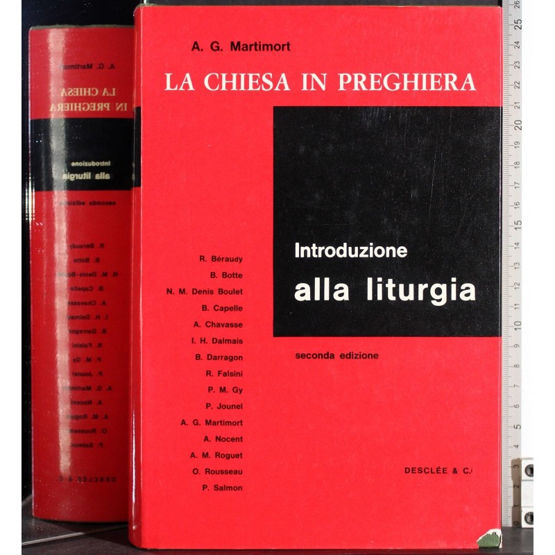 Chiesa in preghiera. Introduzione alla liturgia