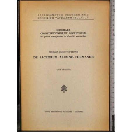 De sacrorum alumnis formandis