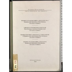 Informe aplicacion exhortacion apostolica Post-Sinodal