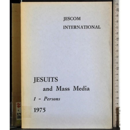 Jesuits and Mass Media Vol 1. Persons