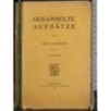 Gesammelte Aufsatze
