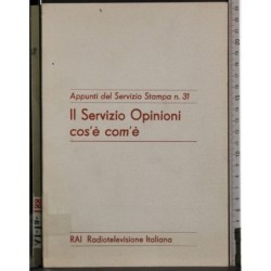 Il servizio opinioni. Cos'è com'è