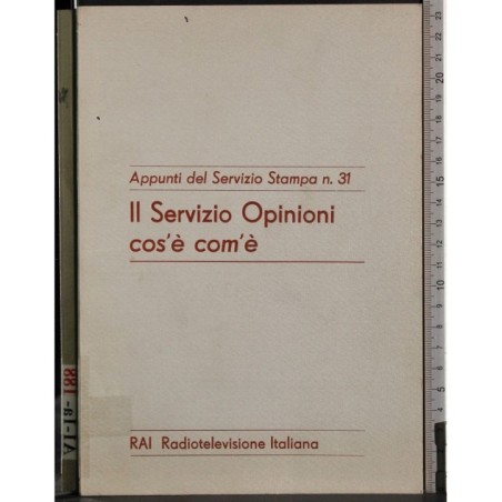 Il servizio opinioni. Cos'è com'è