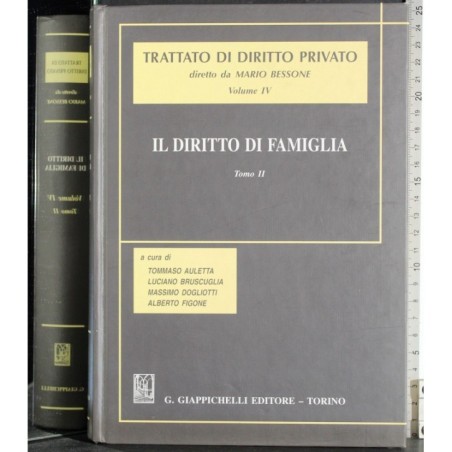 Trattato diritto privato 4. Diritto di famiglia Tomo 2