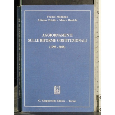 Aggiornamenti sulle riforme costituzionali (1998-2008)