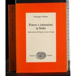 Potere e istituzioni in Italia