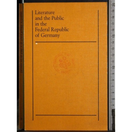 Literature and public in the Federal Republic of Germany