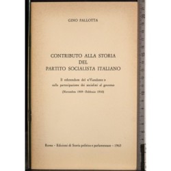 Contributo storia del Partito socialista italiano