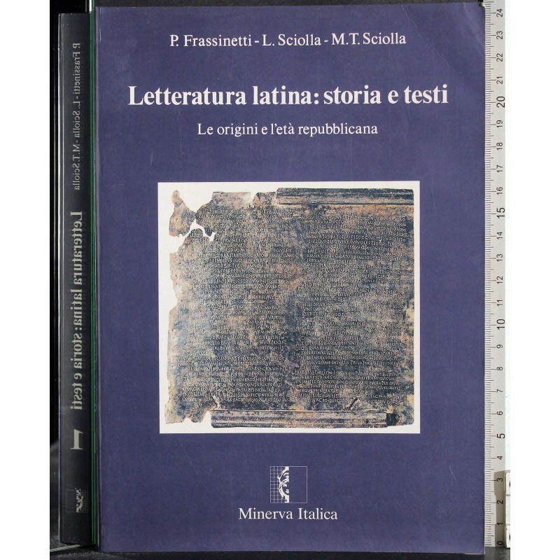 Letteratura latina: storia e testi