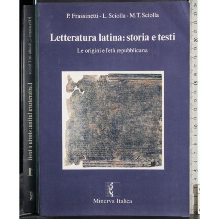 Letteratura latina: storia e testi