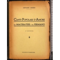 Canti popolari d'amore del Maceratese e del Fermano 2