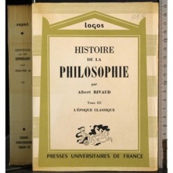 Histoire de la Philosophie. Tome III