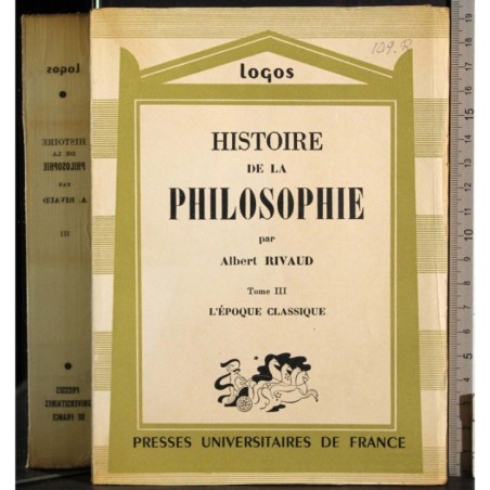 Histoire de la Philosophie. Tome III