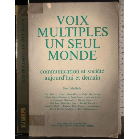 Voix multiples un seul monde