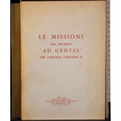 Missioni decreto ''ad gentes' concilio Vaticano II