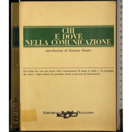 Chi e dove nella comunicazione