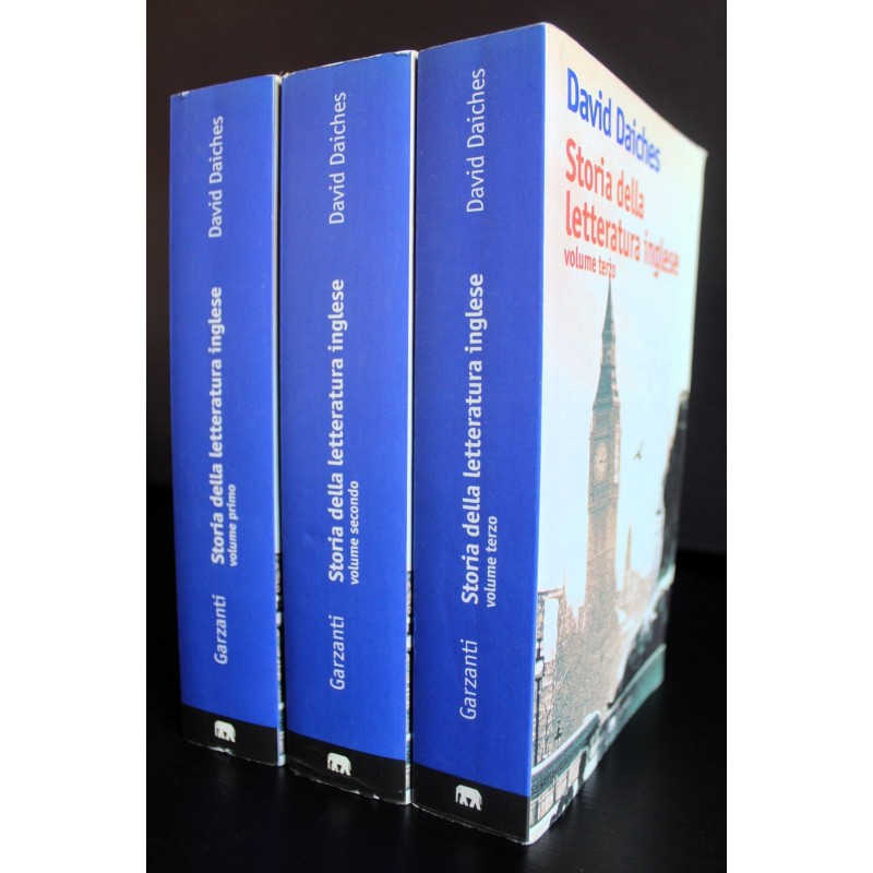 Storia della letteratura inglese. 3 Volumi