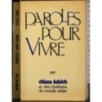 Paroles pour vivre