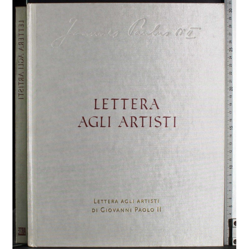 Lettera agli artisti
