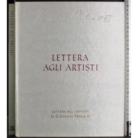 Lettera agli artisti