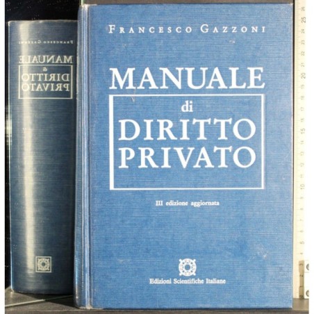 Manuale di diritto privato