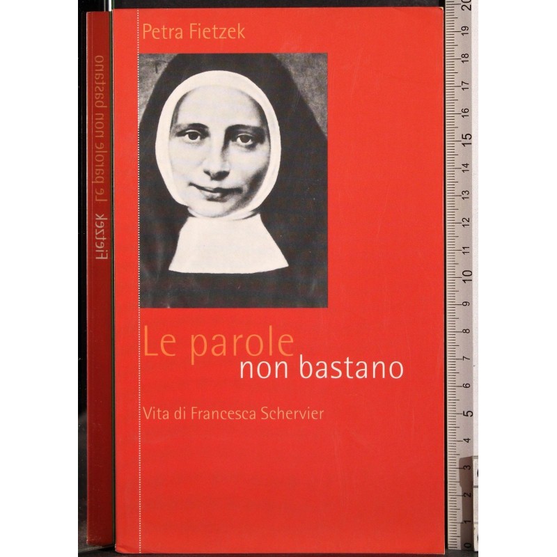 Le parole non bastano