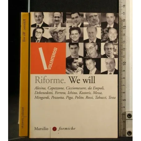 RIFORME. WE WILL
