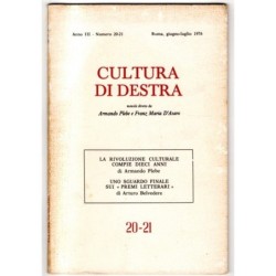 CULTURA DI DESTRA - N 20-21 - 1976