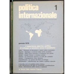 POLITICA INTERNAZIONALE - N 1 - 1978