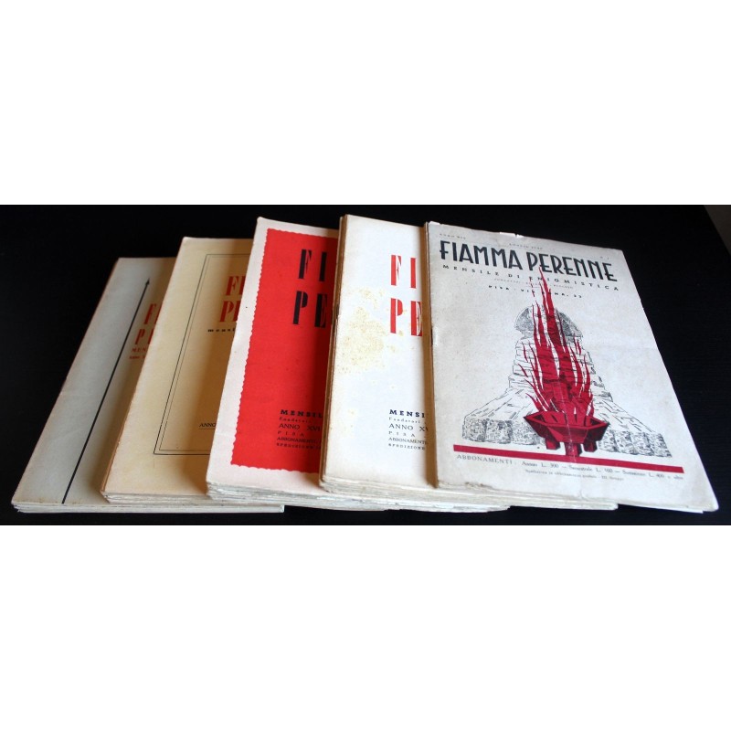 FIAMMA PERENNE - 50 NUMERI - 1946-1950